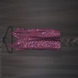 Charlotte Russe Formal Purple Sparkle Dress